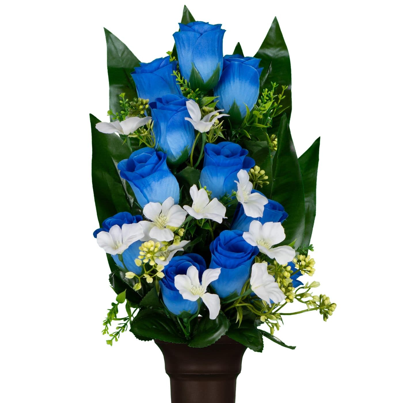 Blue Roses with Jasmine