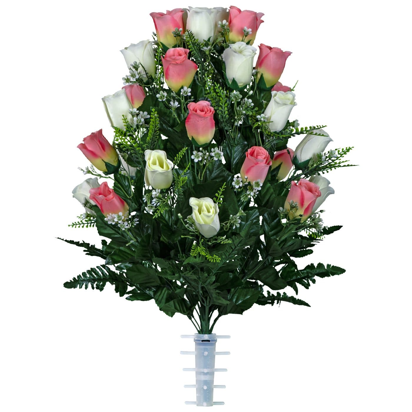 Pink and Cream Roses