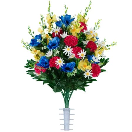 Blue Anemone Garden Mix Bouquet