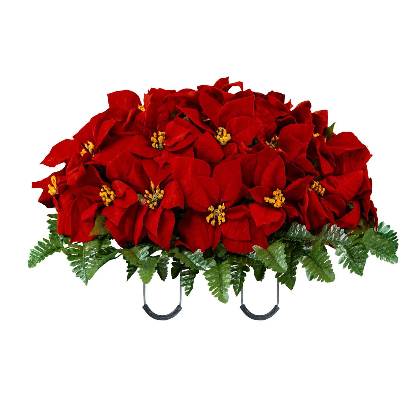 Red Poinsettia Saddle