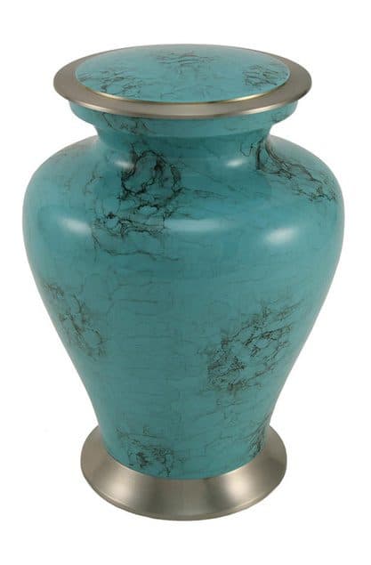 Glenwood Blue Marble Urn — Glenwood Urn