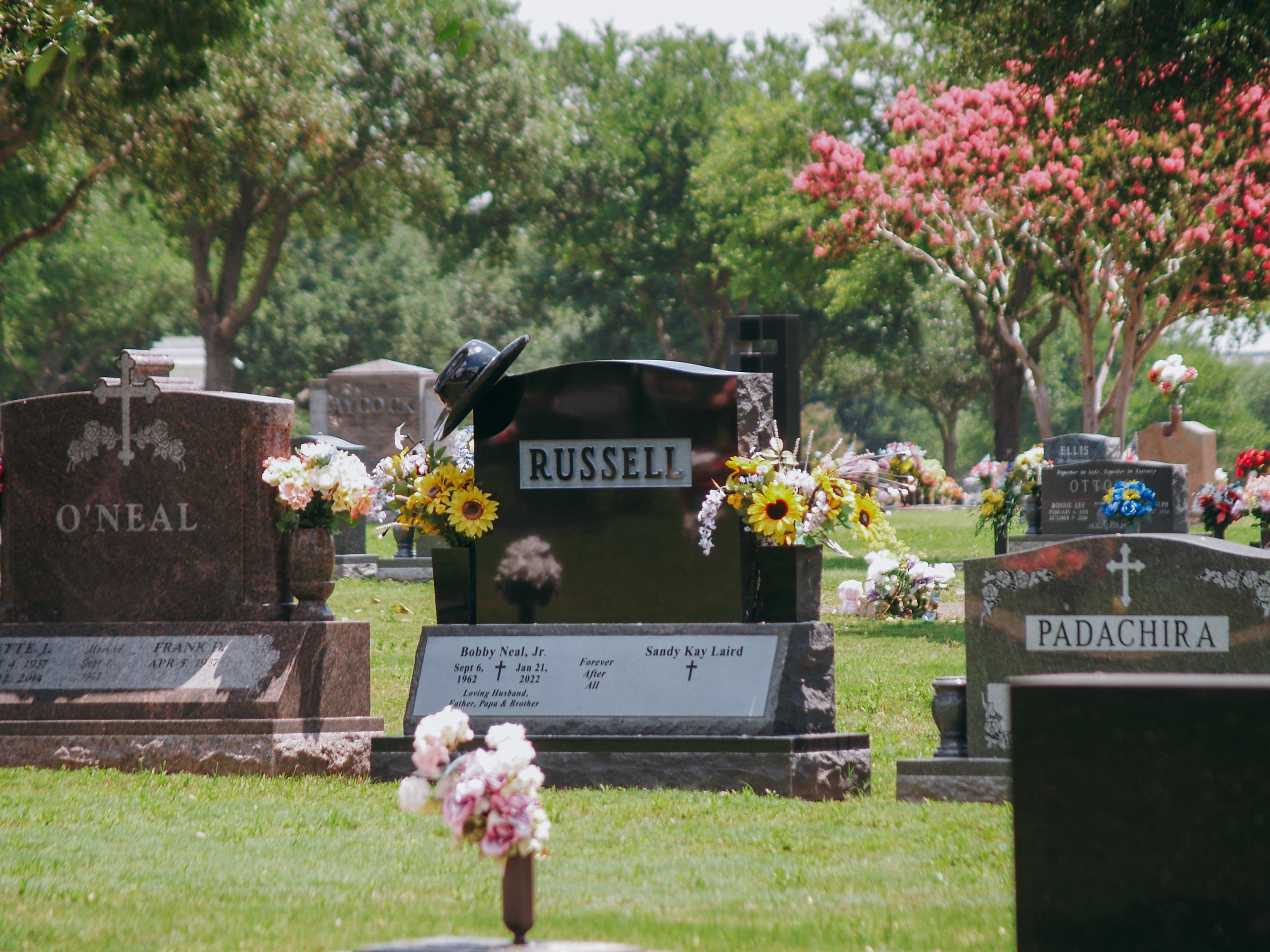 Landscape Scene Slant Monument