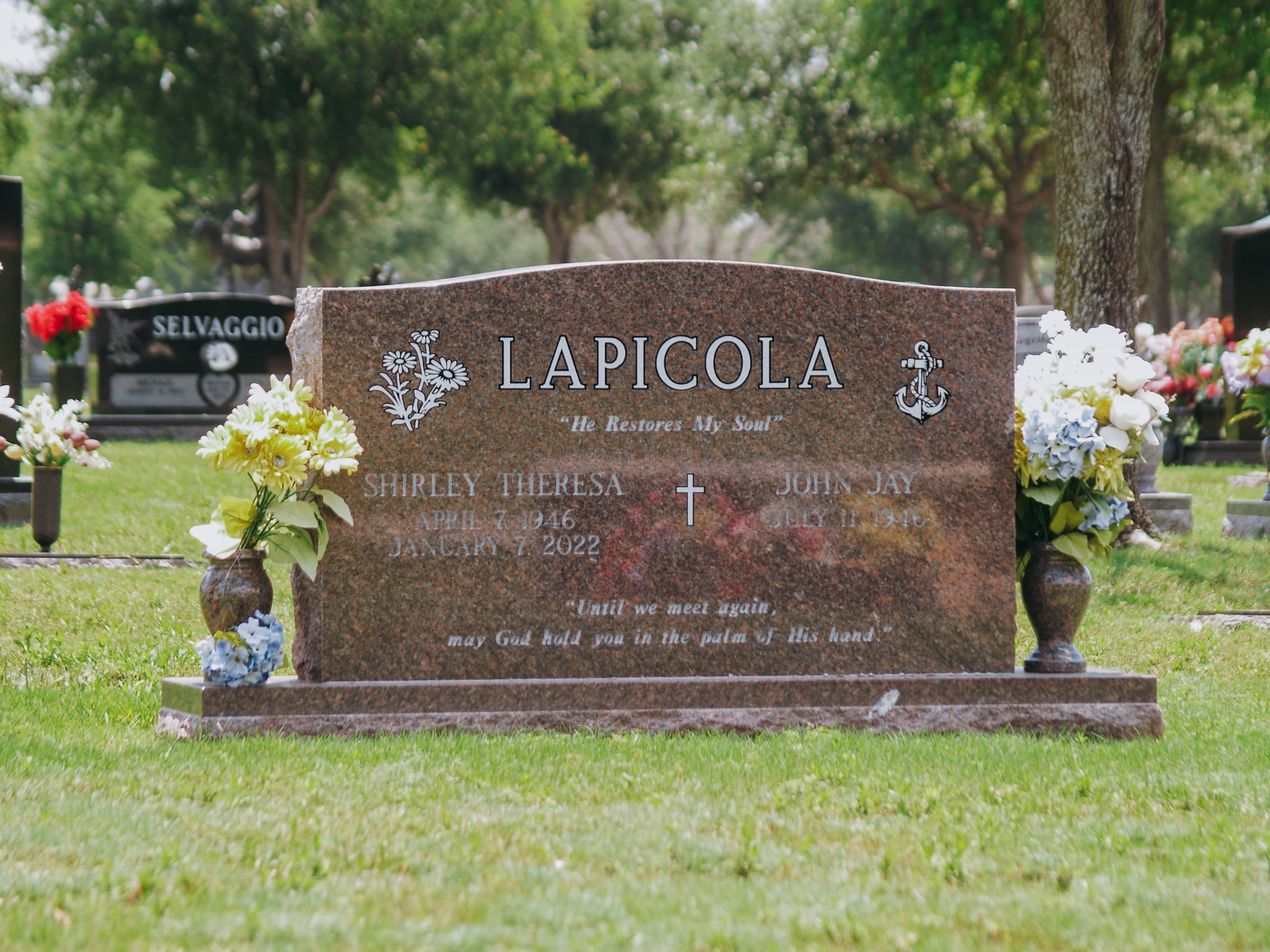 Honor Guard Veteran Upright Monument - View 1