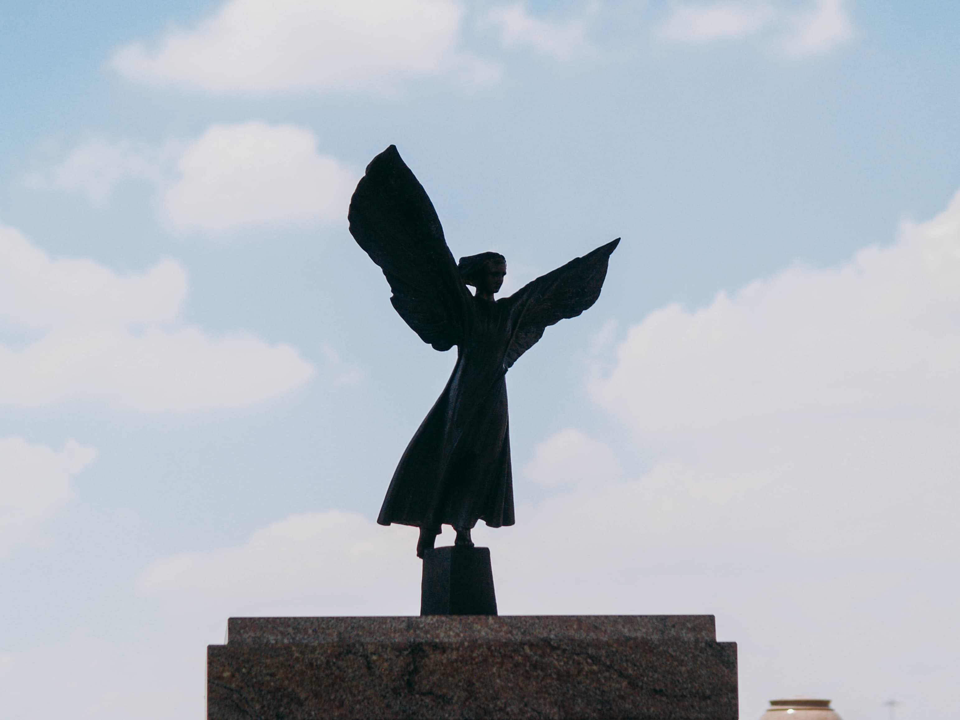 Purple Heart Veteran Flat Marker - View 1